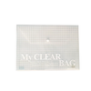 Թղթապանակ կոճգամով A4 «My Clear Bag»