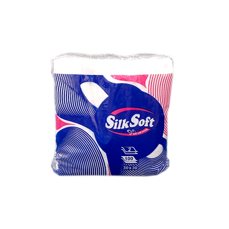 Անձեռոցիկ «Silk Soft» 100 թերթ (30x30սմ)
