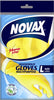 Ռետինե ձեռնոց «Novax» դեղին - M, L