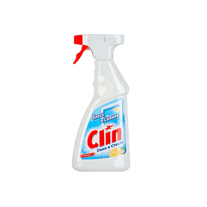 Ապակի մաքրող հեղուկ «Clin» կիտրոն 500մլ